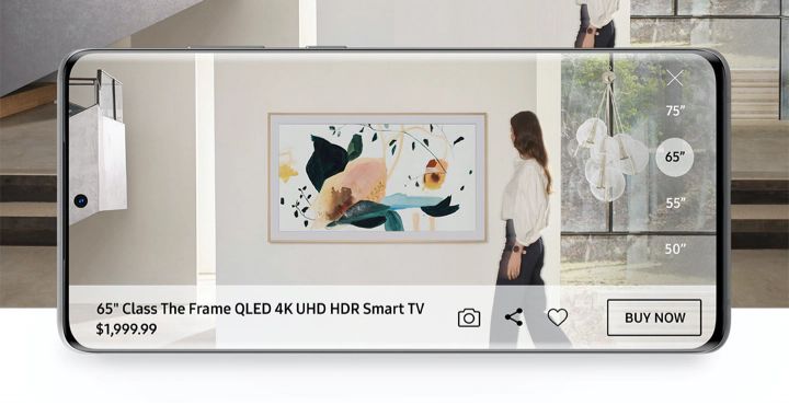 50” Class The Frame QLED 4K Smart TV (2021) | Samsung