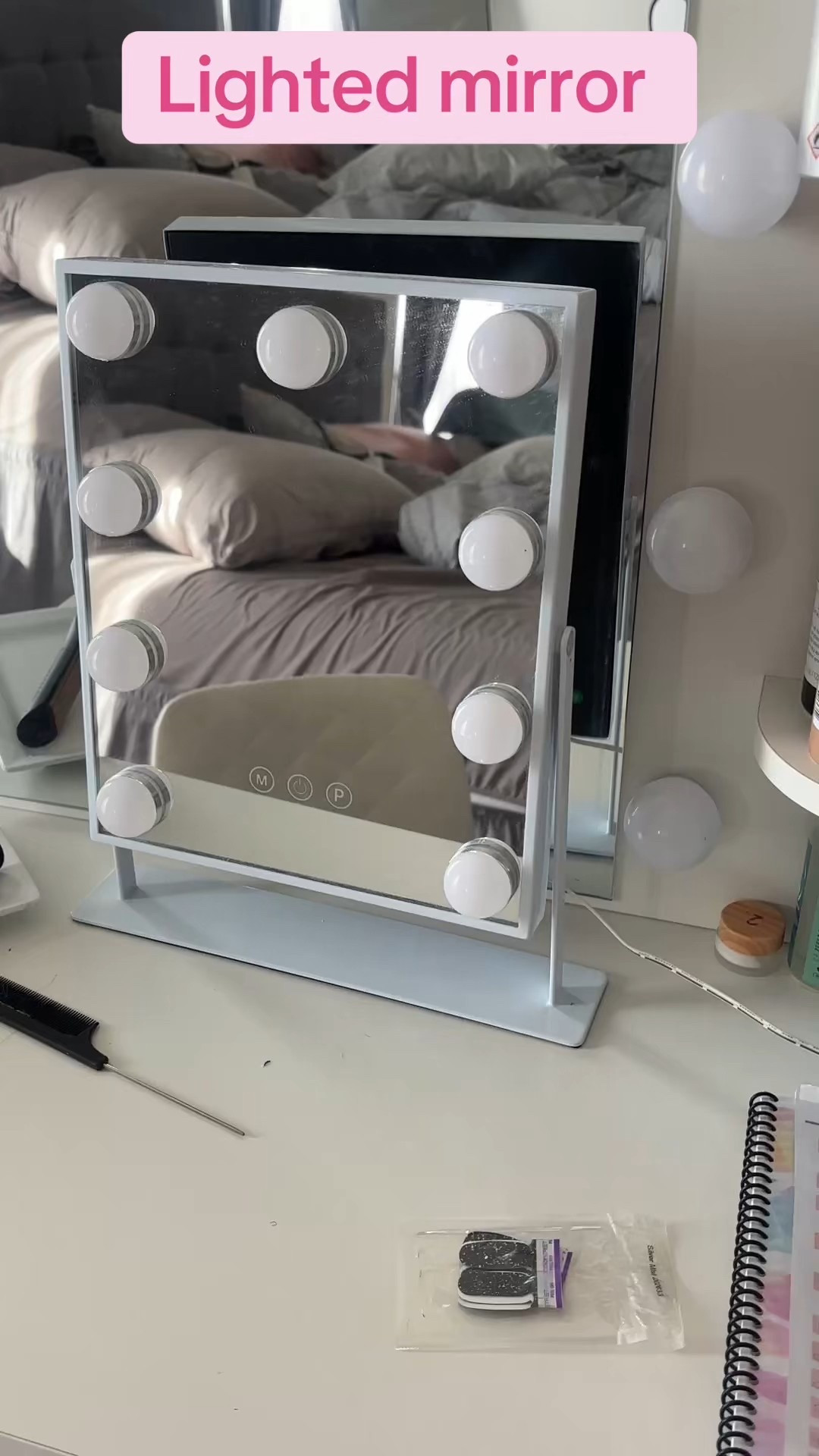 Don’t put your make up in the dark! #makeup #vanitymirror 

#LTKBeauty #LTKHome