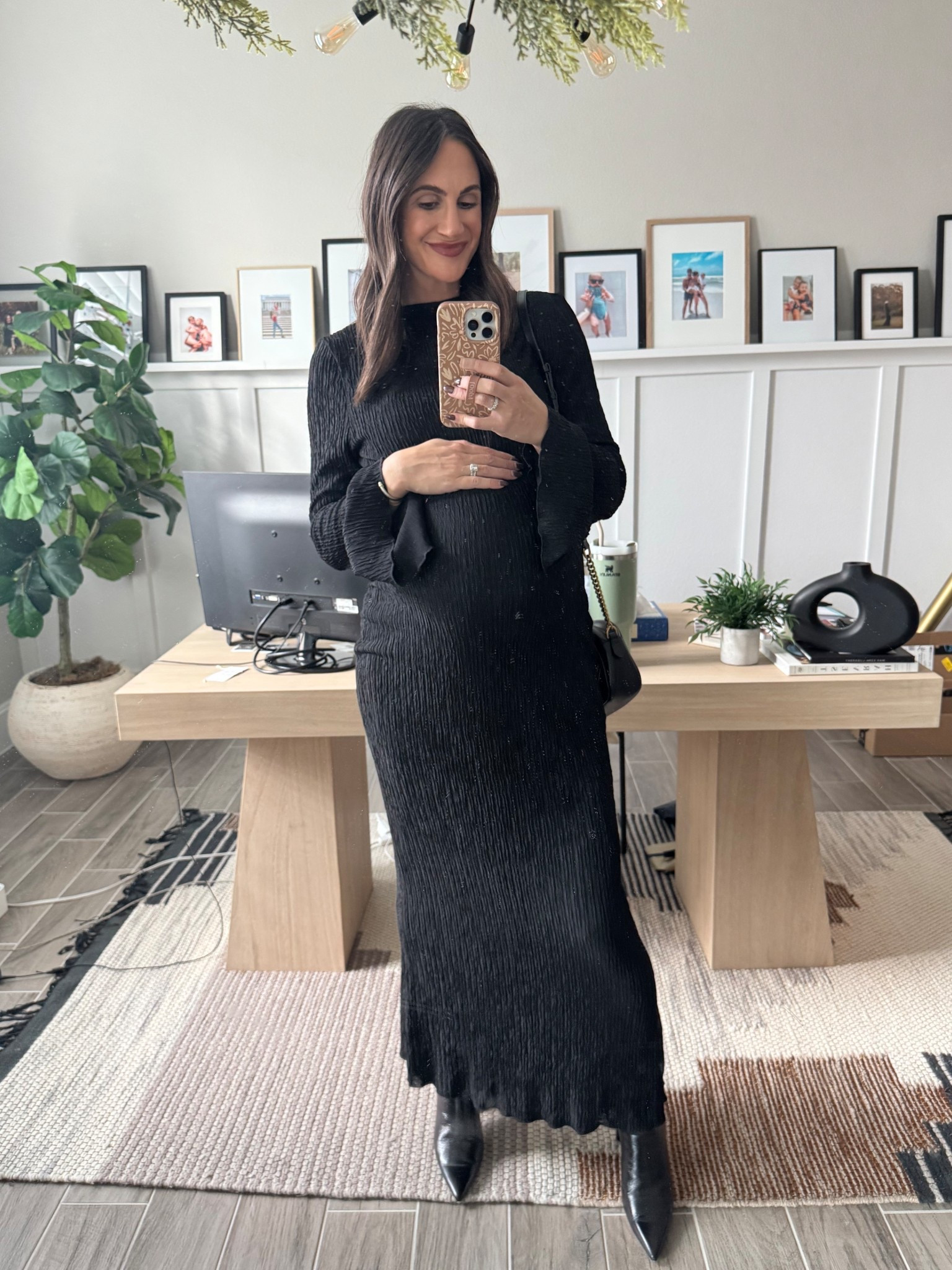 Non maternity dress at 37 weeks! Wearing a L 


#LTKBump #LTKHoliday #LTKWedding