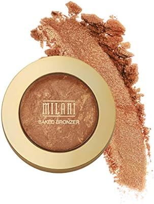 Milani Baked Bronzer - Dolce, Cruelty-Free Shimmer Bronzing Powder to Use For Contour Makeup, Hig... | Amazon (US)