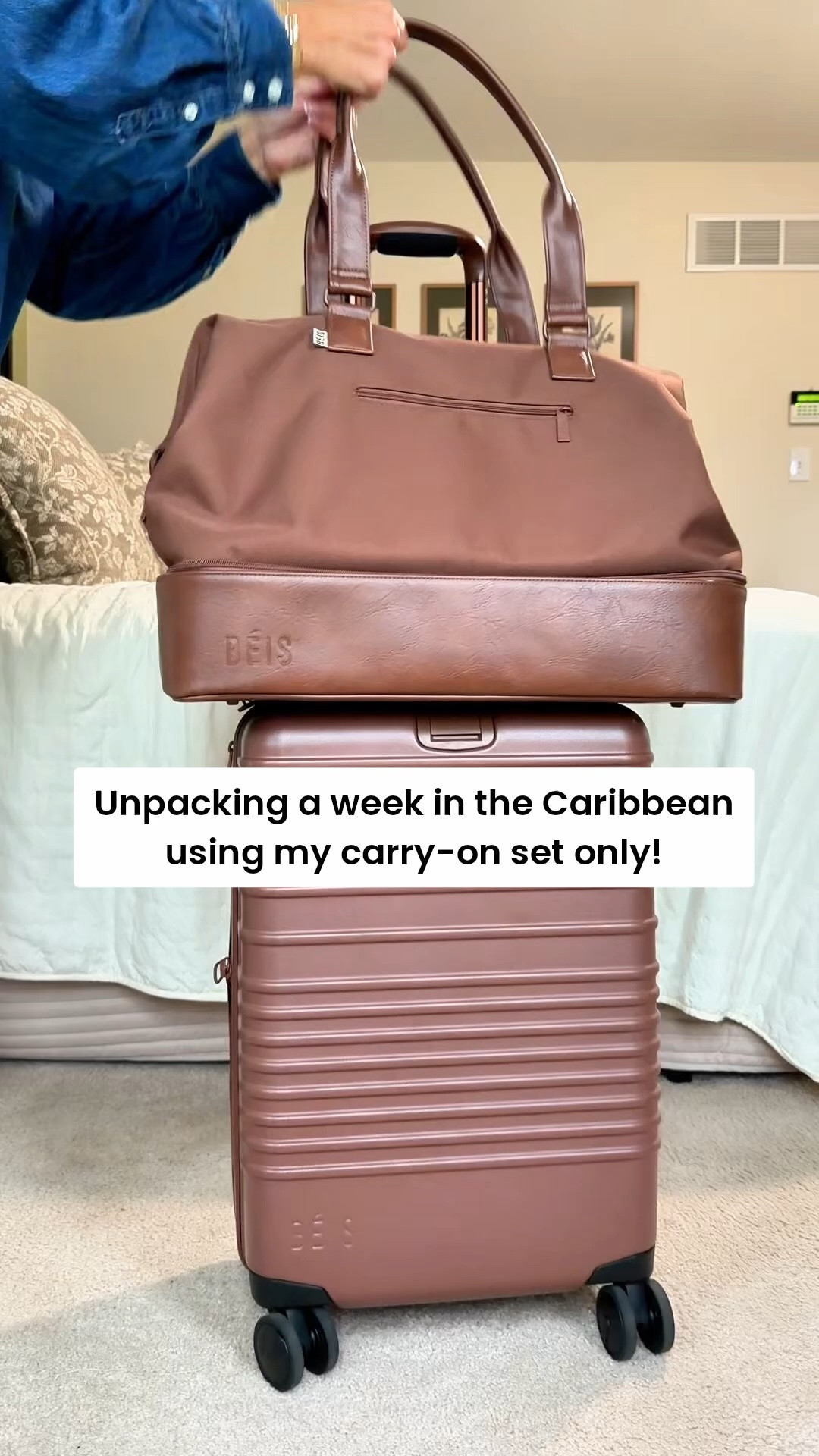 beach vacation outfits - 7 days in the Caribbean using my Carry-on Luggage set only.

#LTKTravel #LTKOver40