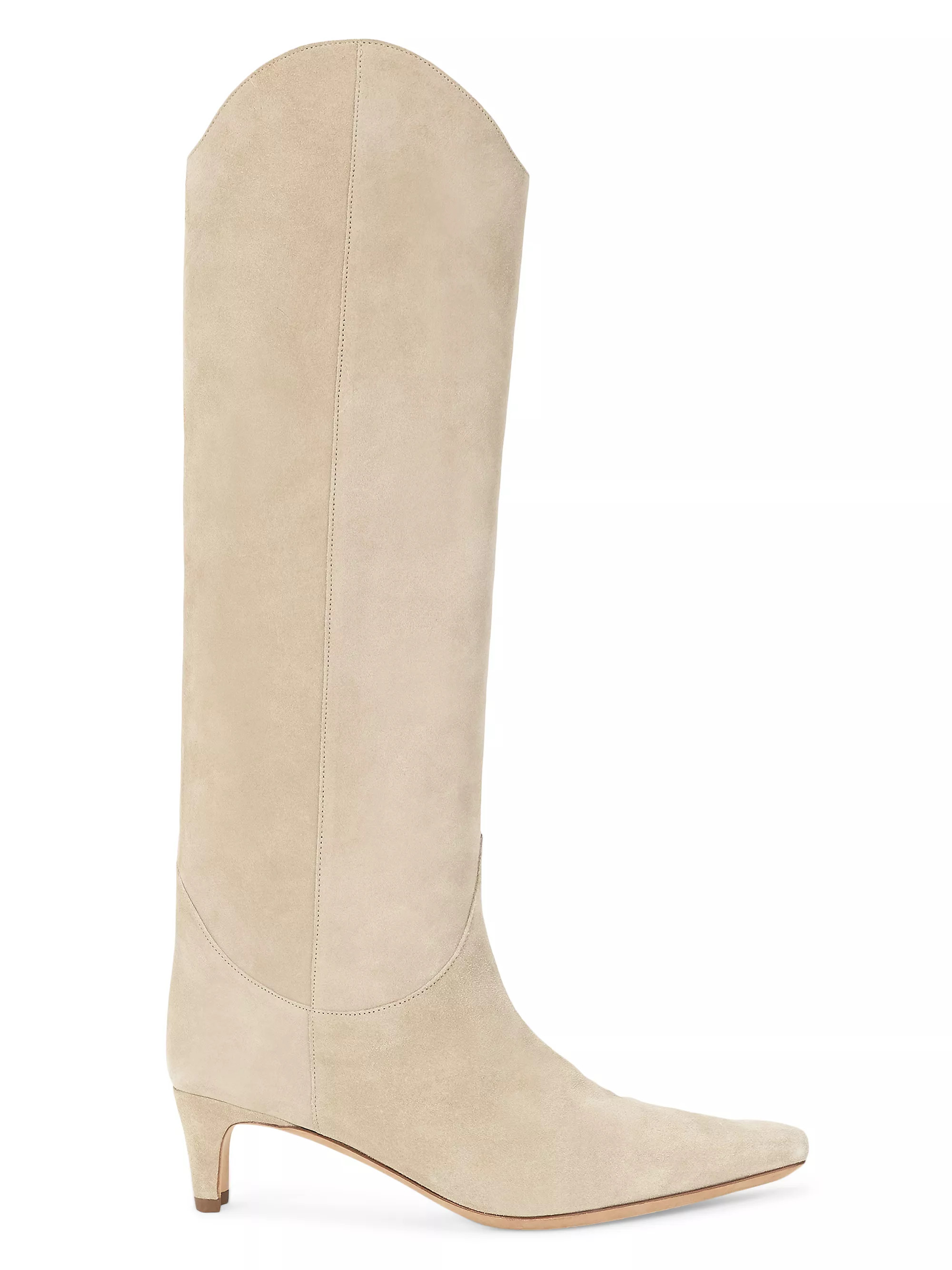 StaudWestern Wally 55MM Suede Boots | Saks Fifth Avenue