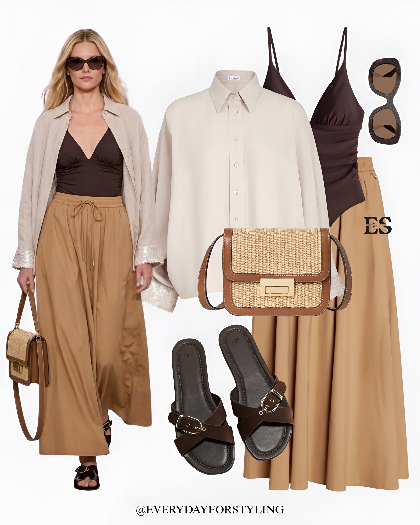 Flowy neutral skirt outfit styled with a classic raffia crossbody 🤎

raffia bag outfit ideas, straw bag outfits women, spring outfit ideas women, raffia bag styling ideas, casual chic spring outfits, straw bag fashion women, spring accessories women, everyday outfit inspiration women, neutral outfit ideas women, minimalist spring outfits, street style spring outfits, casual fashion ideas women, woven bag outfit ideas, effortless chic outfits women, modern classic outfits women, spring casual outfits women, spring style, summer outfit ideas, how to wear, what to wear, ways to style, everydayforstyling

#zara #springoutfits, #raffiabag, #outfitinspiration, #springbagstrends, #strawbags 


#LTKootd #LTKTravel #LTKSpringSale