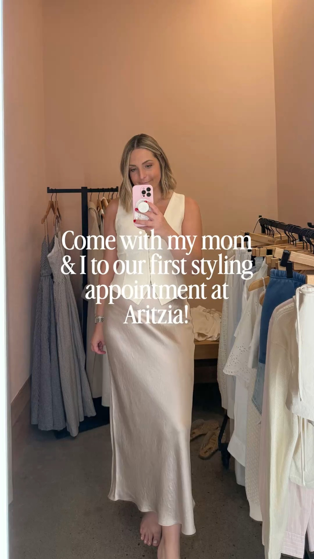 What I tried on at my Aritzia personal styling appointment!  So many fun pieces for summer!  And all on sale if you're a member, if not the sale begins mid month I believe! 

I had to size up in some things, tts medium or 8 in dresses, tts medium in all lodge and artisan pants and shorts. @Aritzia 

Summer outfits, summer dresses, linen dresses, Euro summer outfits, Italy outfits, skirts, matching sets, Aritzia dresses, workwear, work pants

#LTKootd #LTKdayinmylife #LTKSaleAlert