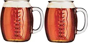 Palais Essentials Beer Glass Set - Set of 2 Beer Glasses (Football Mug 37 Oz.) | Amazon (US)