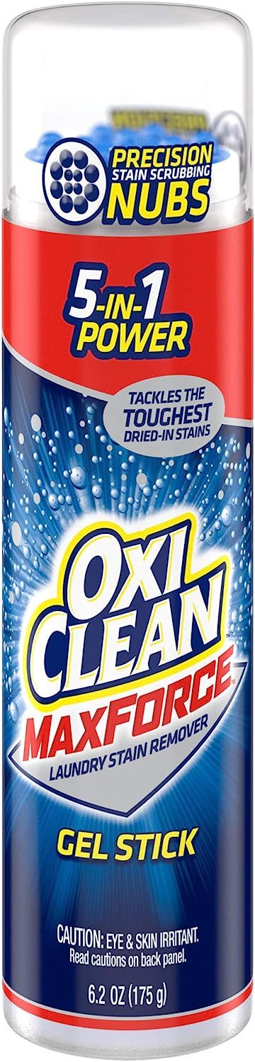 OxiClean Max Force Gel Stain Remover Stick, 6.2 Oz, Pack of 2 | Amazon (US)