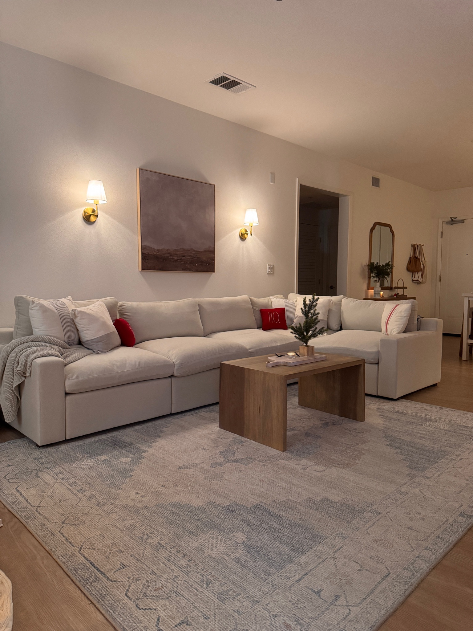 my cozy living room 🕯️🤍✨

#LTKHoliday 

#LTKHome