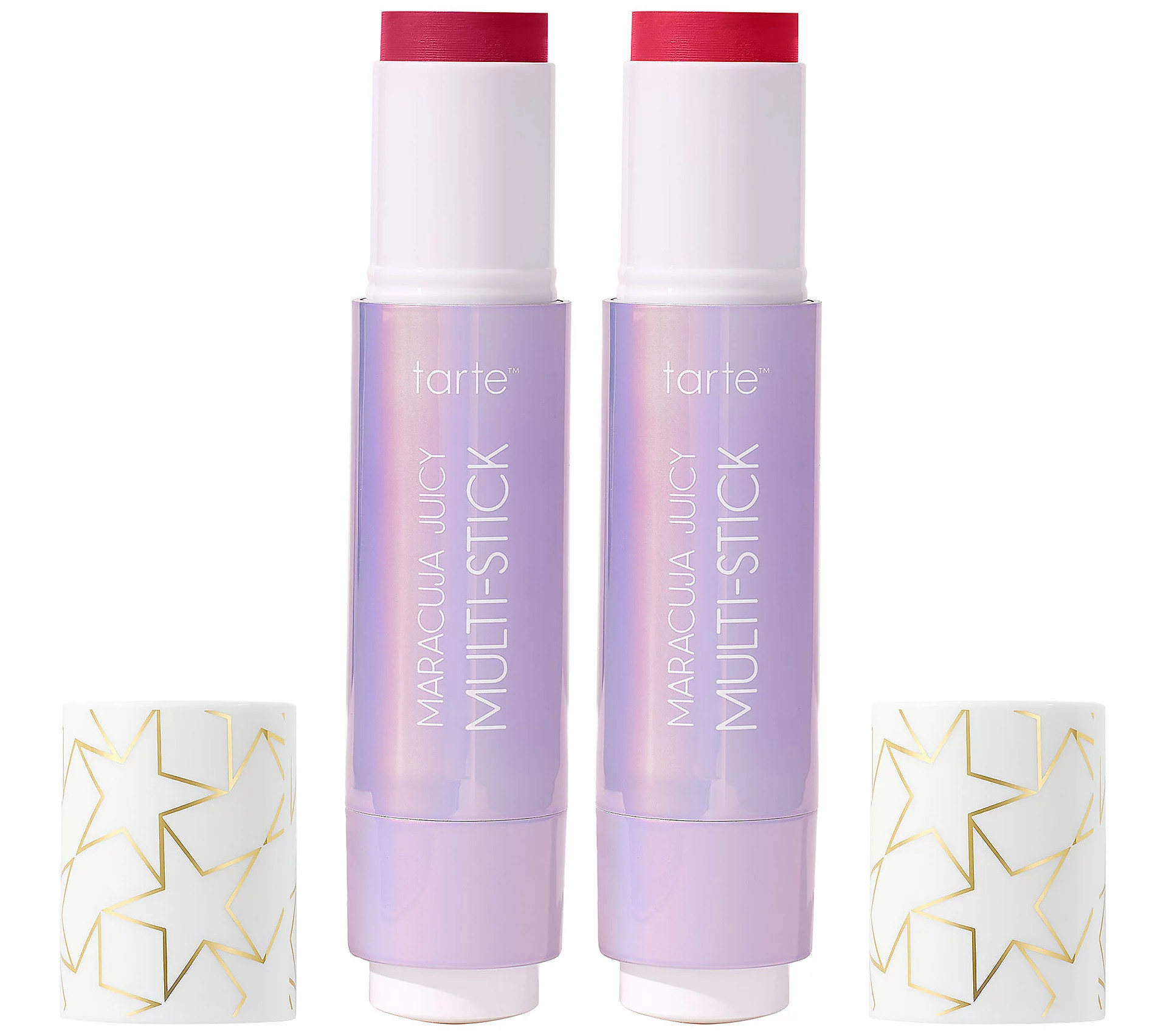 tarte maracuja juicy multi-stick lip & cheek duo | QVC