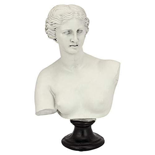Design Toscano EU15816 Venus de Milo Bust Statue, 12 Inch, Polyresin, Antique Stone | Amazon (US)
