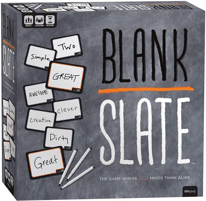 USAOPOLY BLANK SLATE, Where Great Minds Think Alike, Fun Family-Friendly Board Game, Word Associa... | Amazon (US)