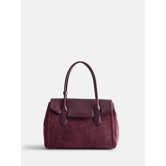 Free Assembly Women's Satchel, Deep Chanti | Walmart (US)