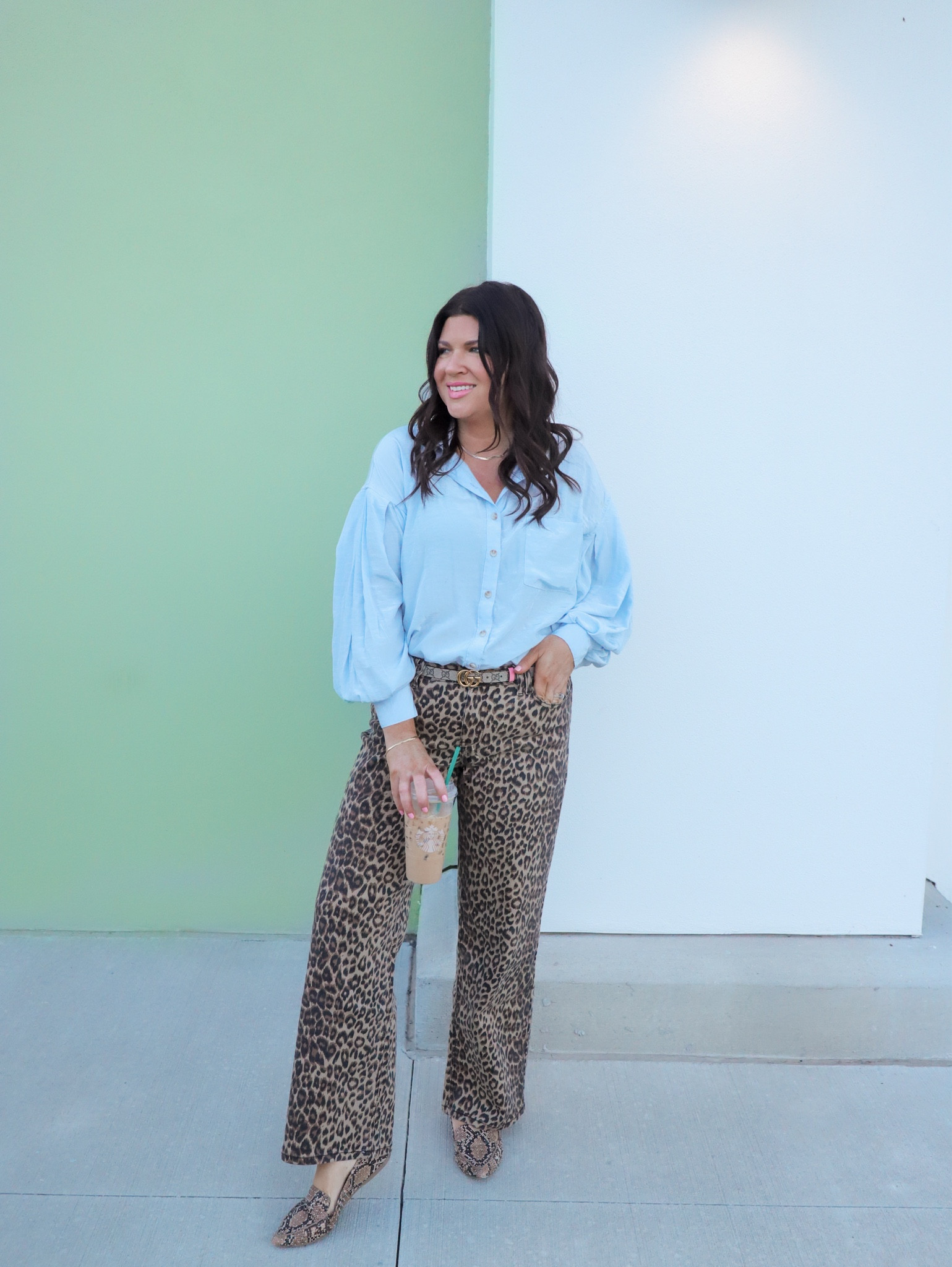 Leopard jeans for a casual work day 

#LTKStyleTip #LTKWorkwear #LTKOver40
