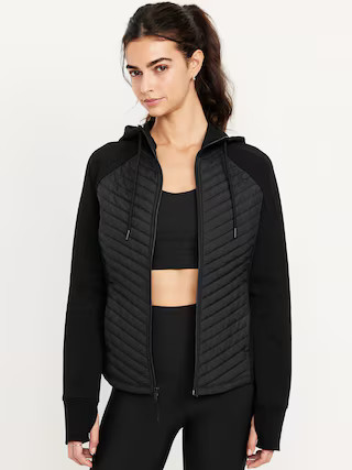 Dynamic Fleece Hybrid Zip Hoodie | Old Navy | Old Navy (US)