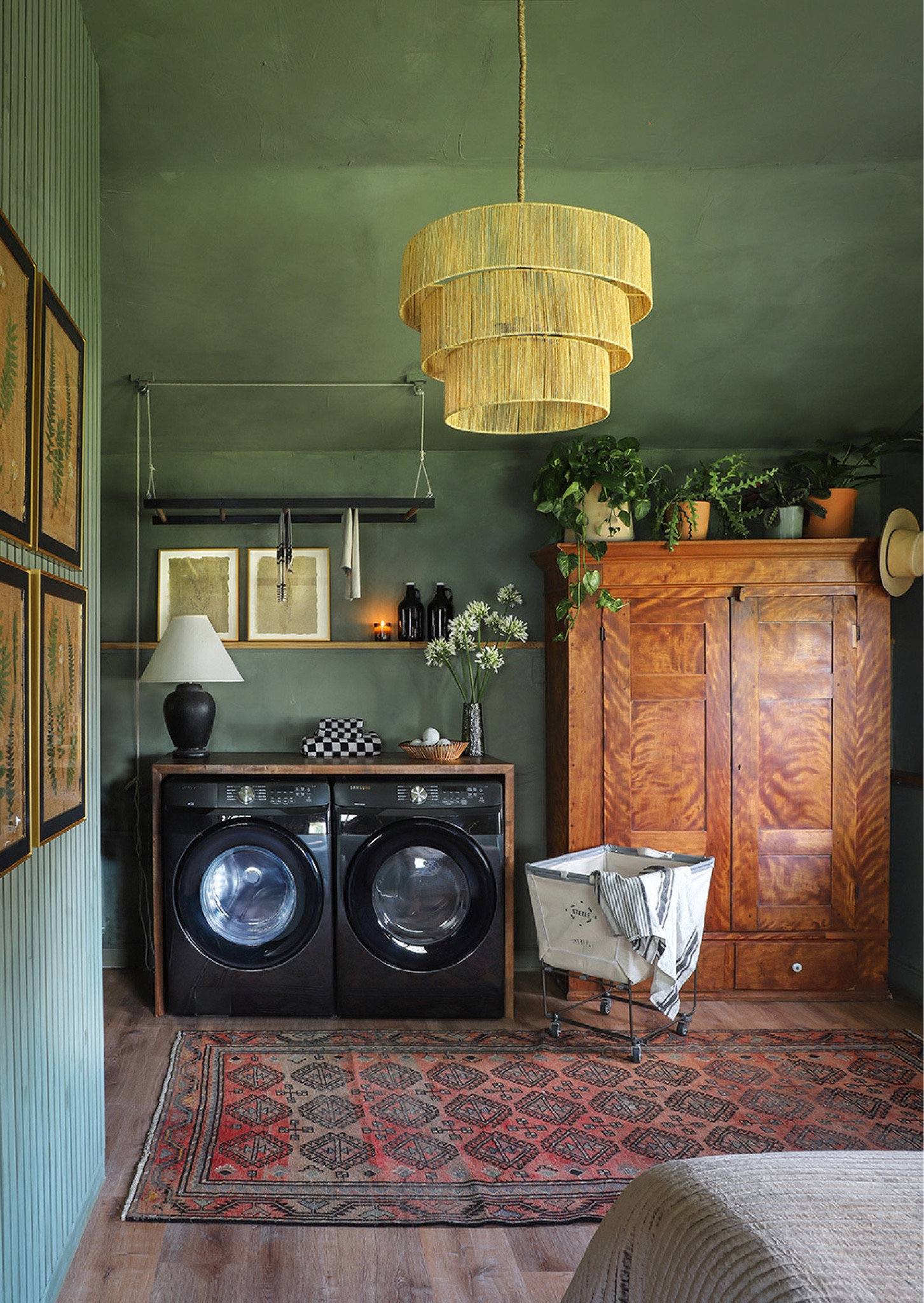Mikel and Ray’s Laundry Room feels like an cozy oasis. The Limewashed walls bring texture and warmth. 

Room Makeover, as seen on Makeover by Monday, Season 2, Episode 1  

#LTKhome