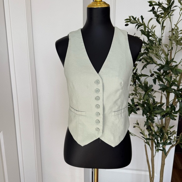A New Day Mint Green Vest‎ | Poshmark