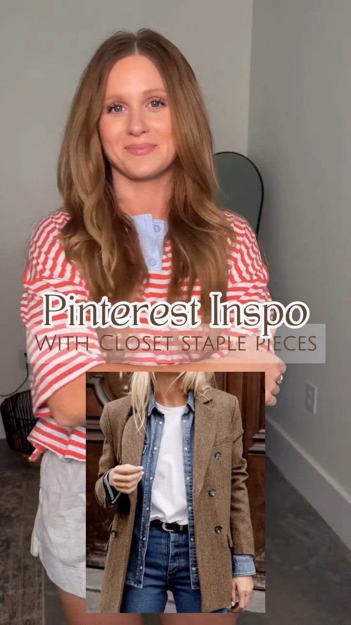 F0llow + C0mment SHOP to get this look in DMs. 

Pinterest outfit, but make it my closet 🤍
Layered a denim button-down over a white tee, added a tailored blazer, classic jeans, and finished it off with cowgirl boots for that effortless western touch. This is your sign to rewear your basics in new ways — timeless, easy, and already hanging in your closet.

Pinterest outfit inspo, closet shopping outfits, denim button down outfit, blazer and jeans outfit, cowgirl boots outfit, everyday mom style, casual chic outfit, western inspired style, neutral outfit ideas

#pinterestinspo #pinterestaesthetics #pinterestoutfit #pinterestoutfitinspo

#LTKootd #LTKPetite