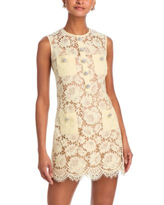 Self-Portrait Lace Mini Dress | Bloomingdale's Women | Bloomingdale's (AU)