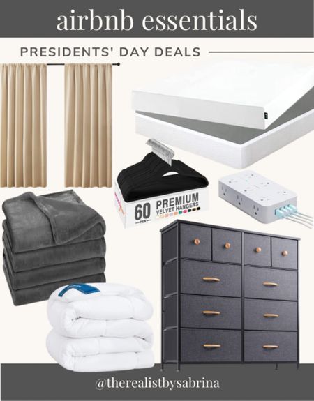 Airbnb essentials on sale today. Presidents’ Day sales. Amazon deals. Airbnb bedroom essentials on sale  

#LTKsalealert #LTKhome #LTKunder50