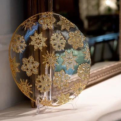 Hazlehurst Glass Holiday Decorative Plate The Holiday Aisle® | Wayfair North America
