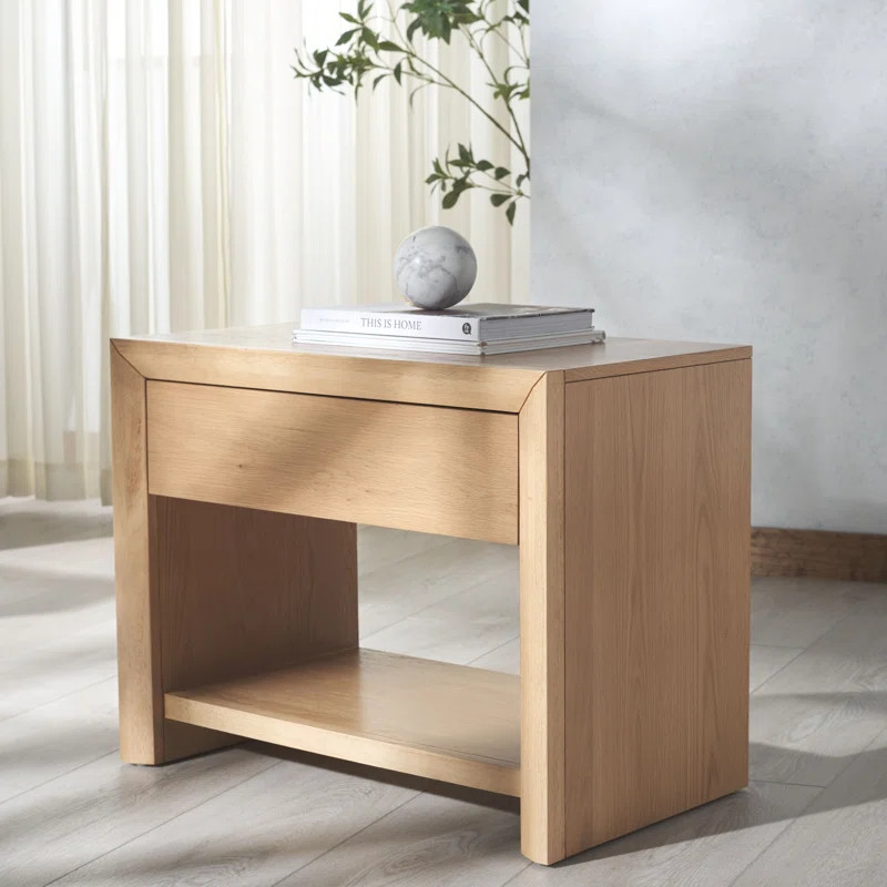 Wyat 1 Drawer Nightstand | Wayfair North America