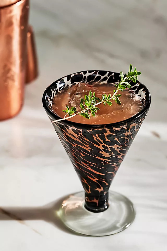 Gia Stemless Martini Glass | Anthropologie (US)