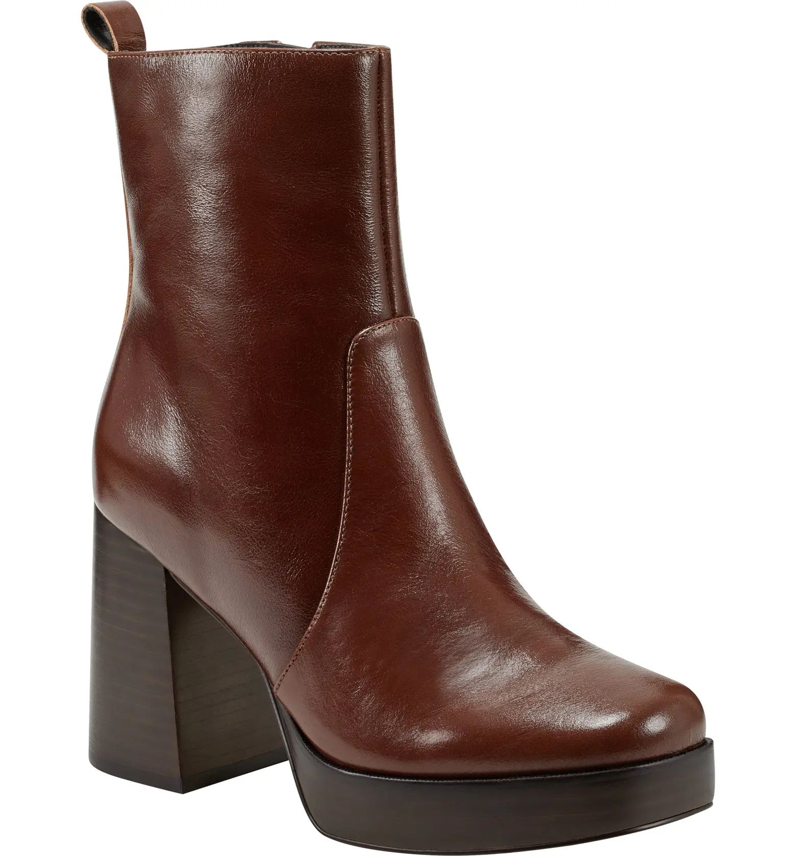 Marysa Block Heel Platform Bootie (Women) | Nordstrom