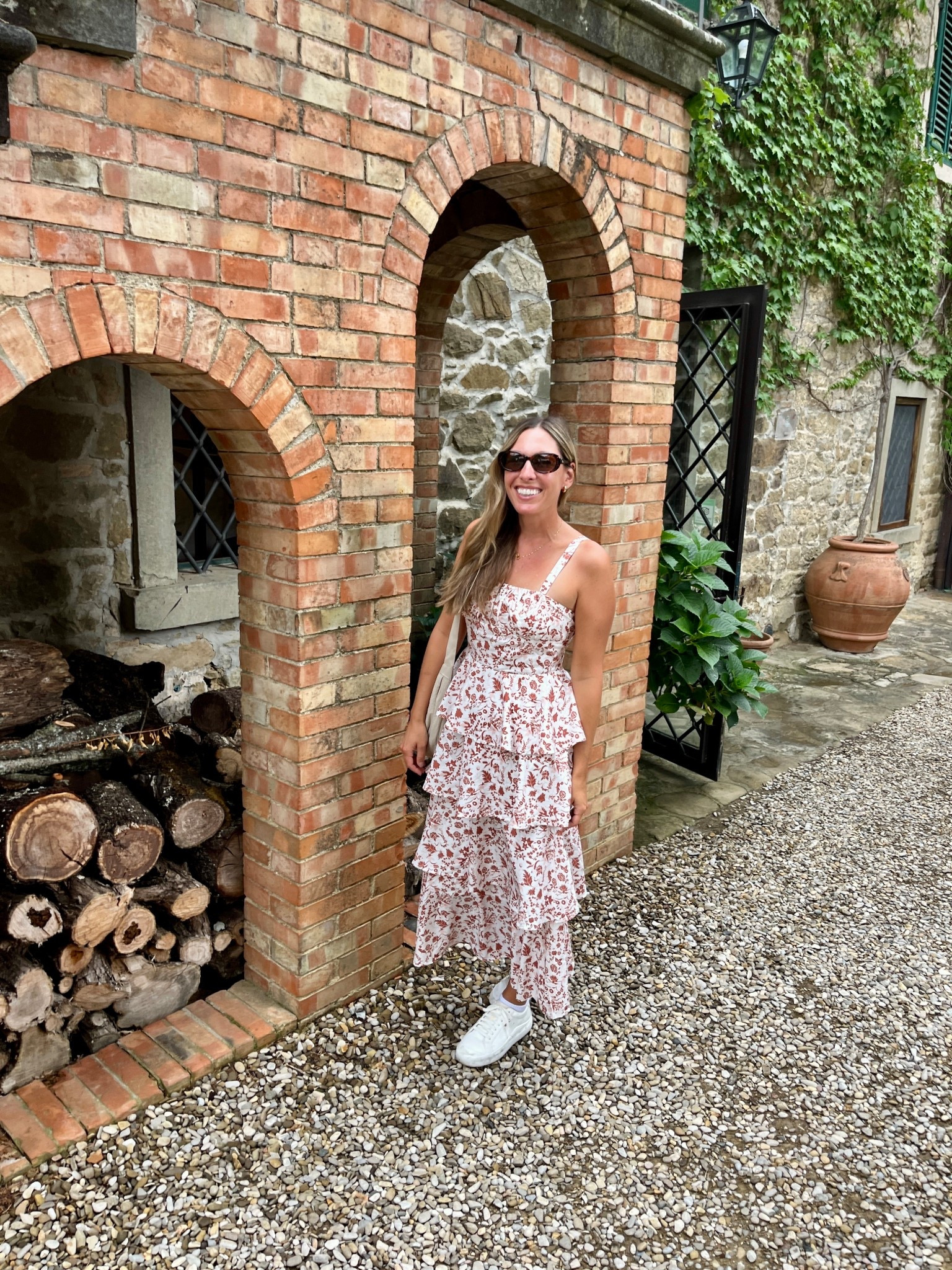 Wine tasting in Tuscany!
Dress size medium 
These shoes are a must! Run true to size.
#amazon #italy 

#LTKTravel