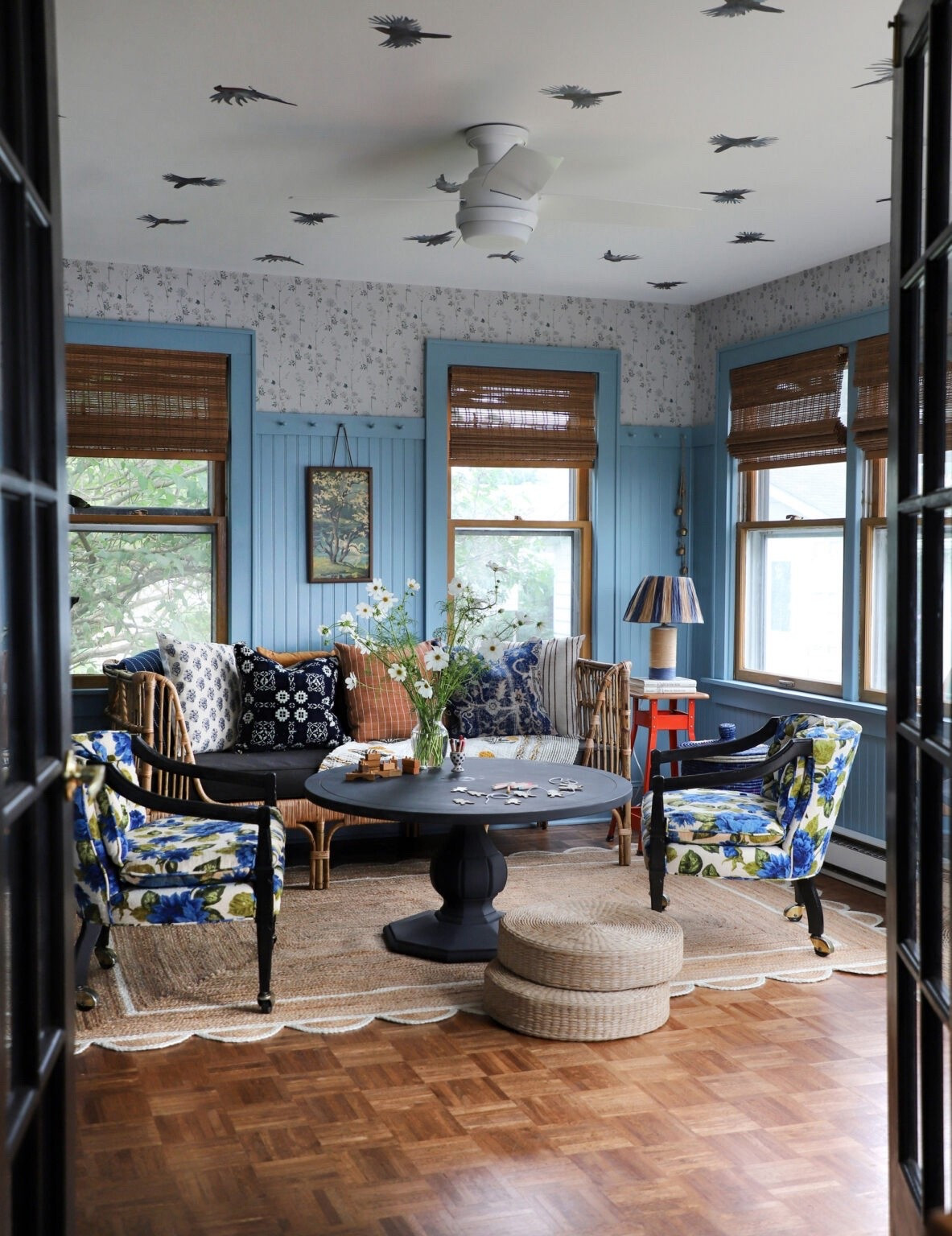 This daybed was my go-to in Season 1’s Makeover by Monday sunroom makeover to create a cozy lounging space piled with pillows! The rattan frame works great in some many spaces from boho to more eclectic. And the price is amazing!

#LTKHome