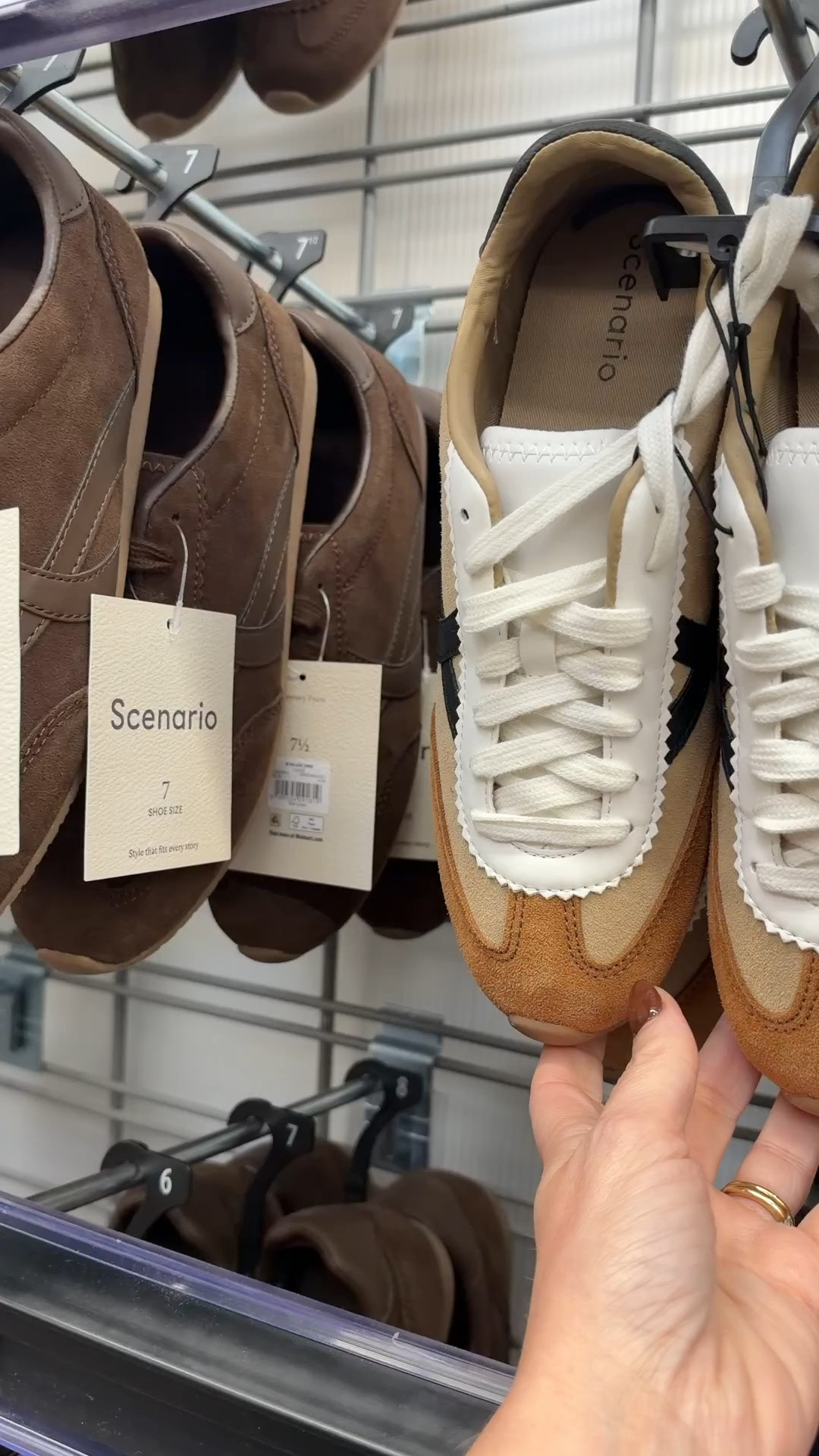 Love these Walmart sneakers! I got thr  brown in my true size

#LTKootd #LTKSeasonal