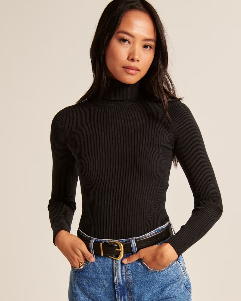 LuxeLoft Turtleneck Bodysuit | Abercrombie & Fitch (US)