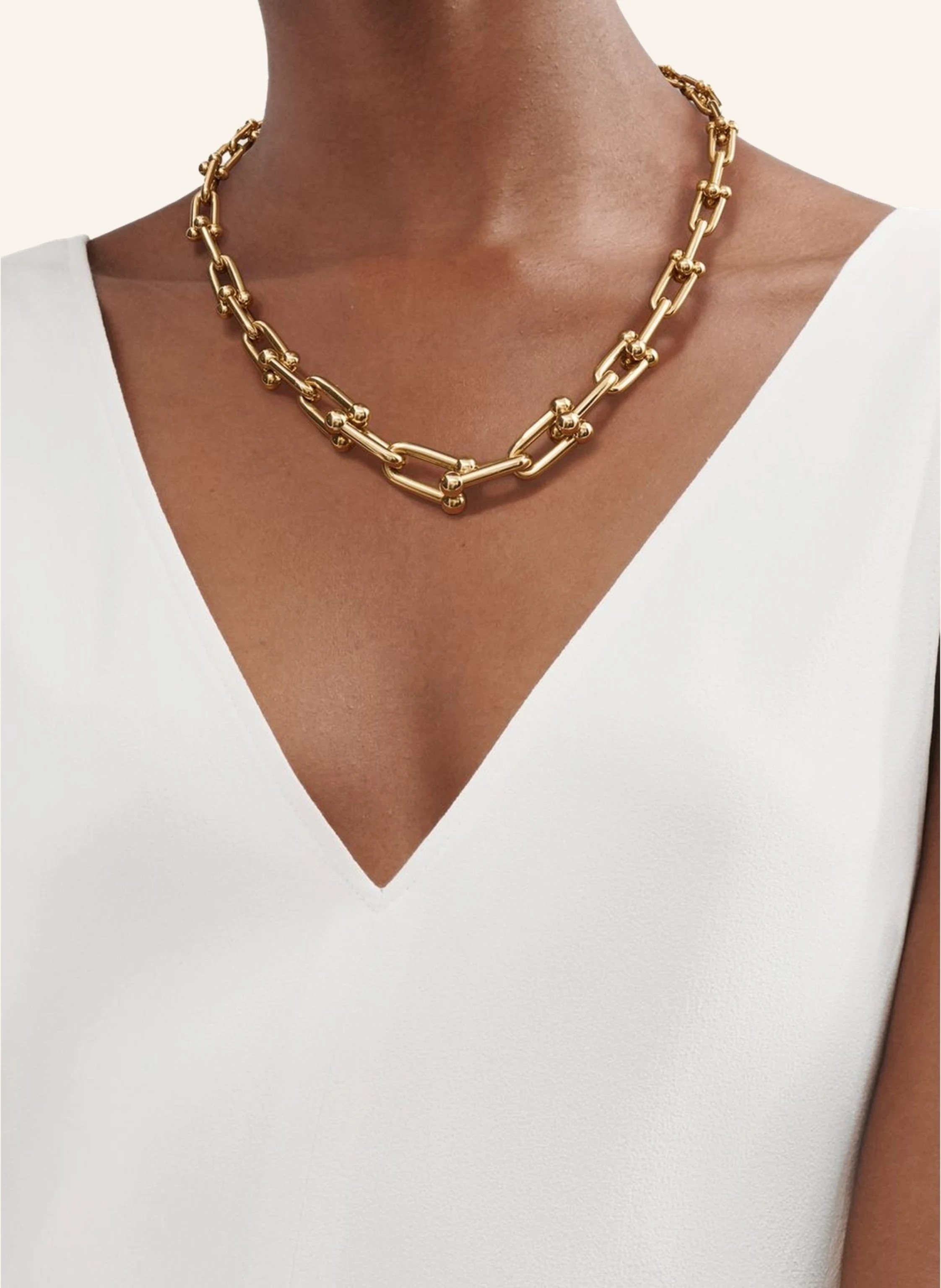 TIFFANY & Co. Halskette TIFFANY HARDWEAR aus 18 Karat Gelbgold in gold | Breuninger (DACH)