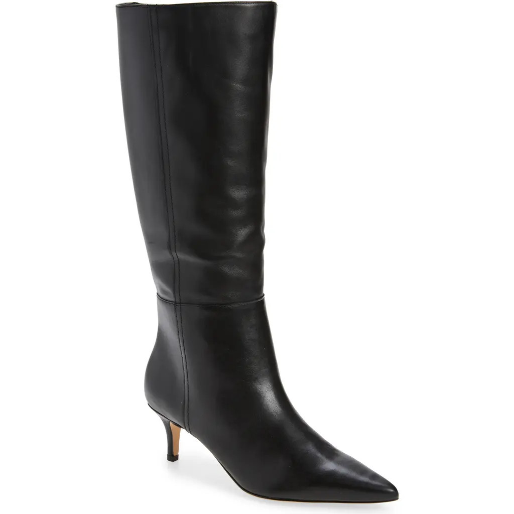Nordstrom Kora Tall Boot in Black at Nordstrom, Size 9.5 Regular Calf | Nordstrom