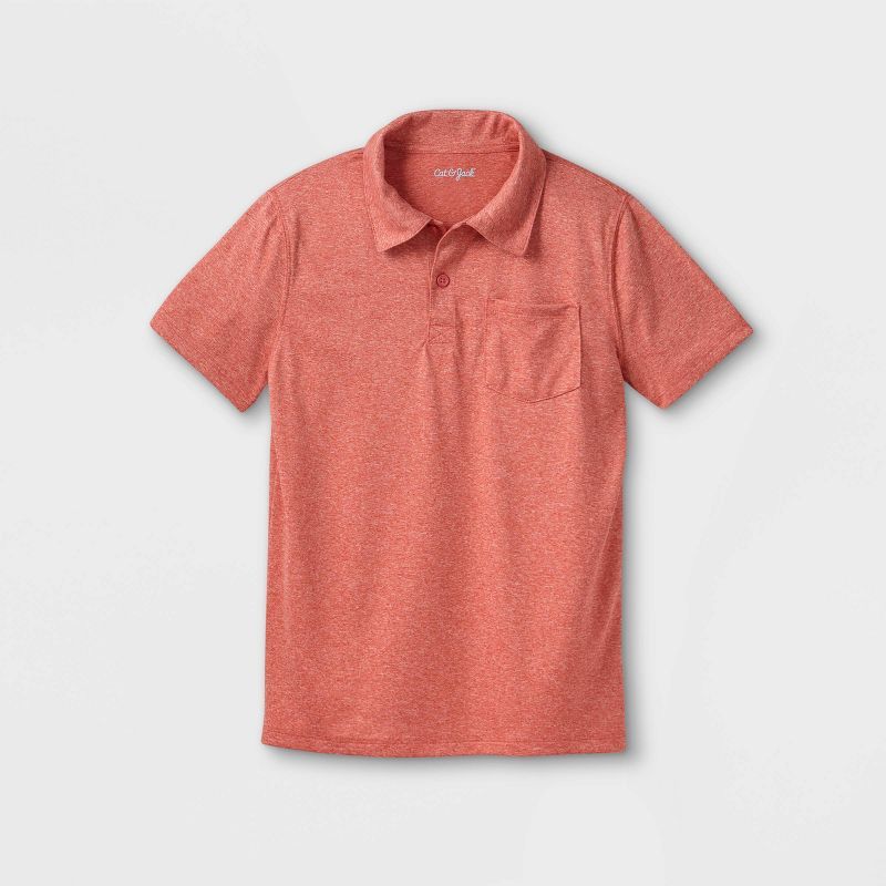 Boys' Performance Short Sleeve Polo Shirt - Cat & Jack™ | Target