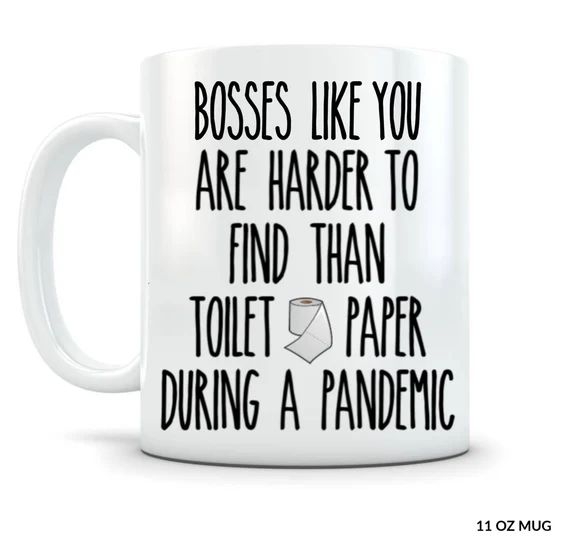 Boss Gift Bosses Like You Harder to Find Than Toilet Paper | Etsy | Etsy (US)