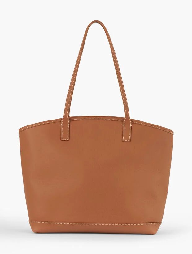 Perfect Tote - Soft Pebble Leather | Talbots