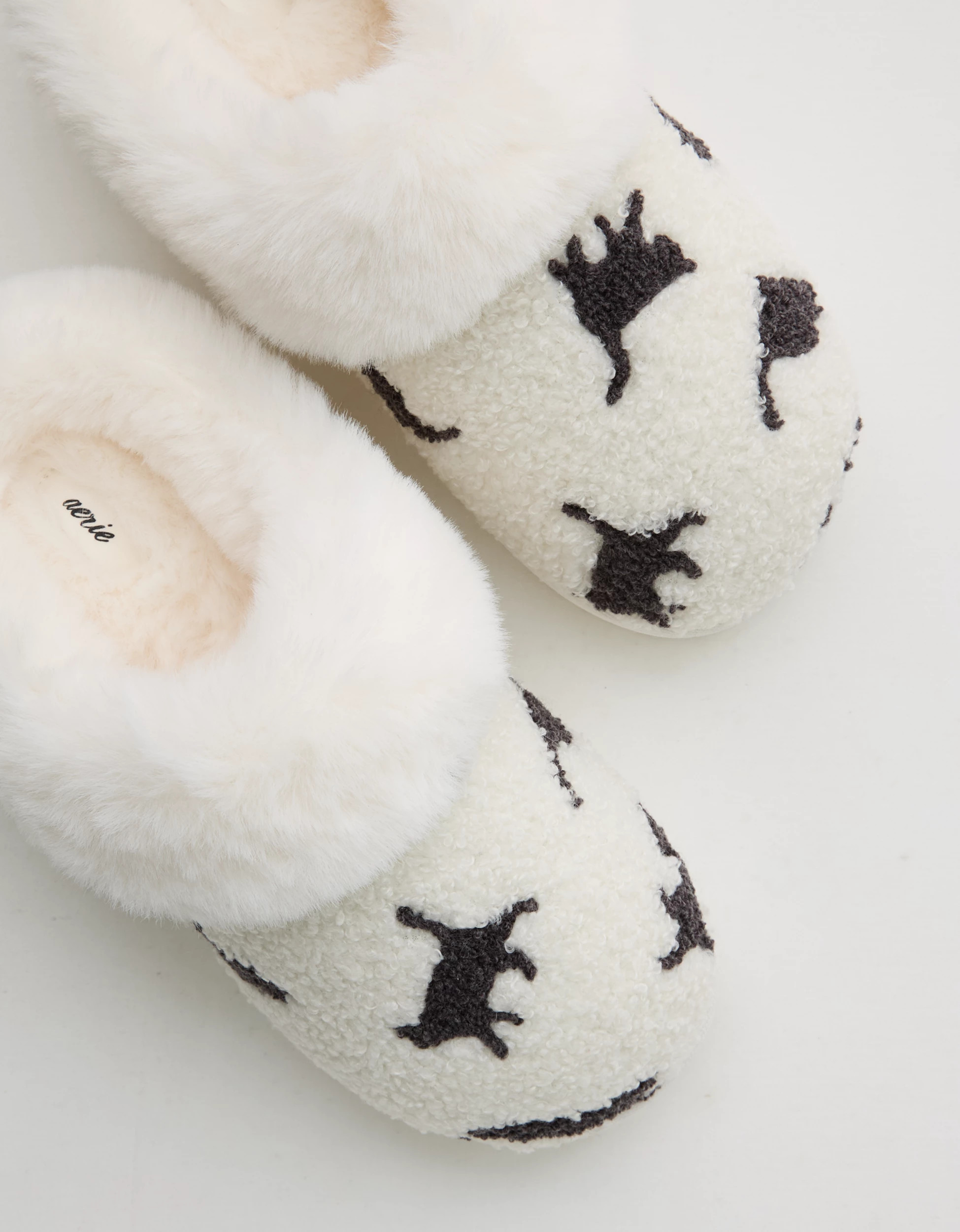 Aerie Embroidered Slippers | American Eagle Outfitters (US & CA)