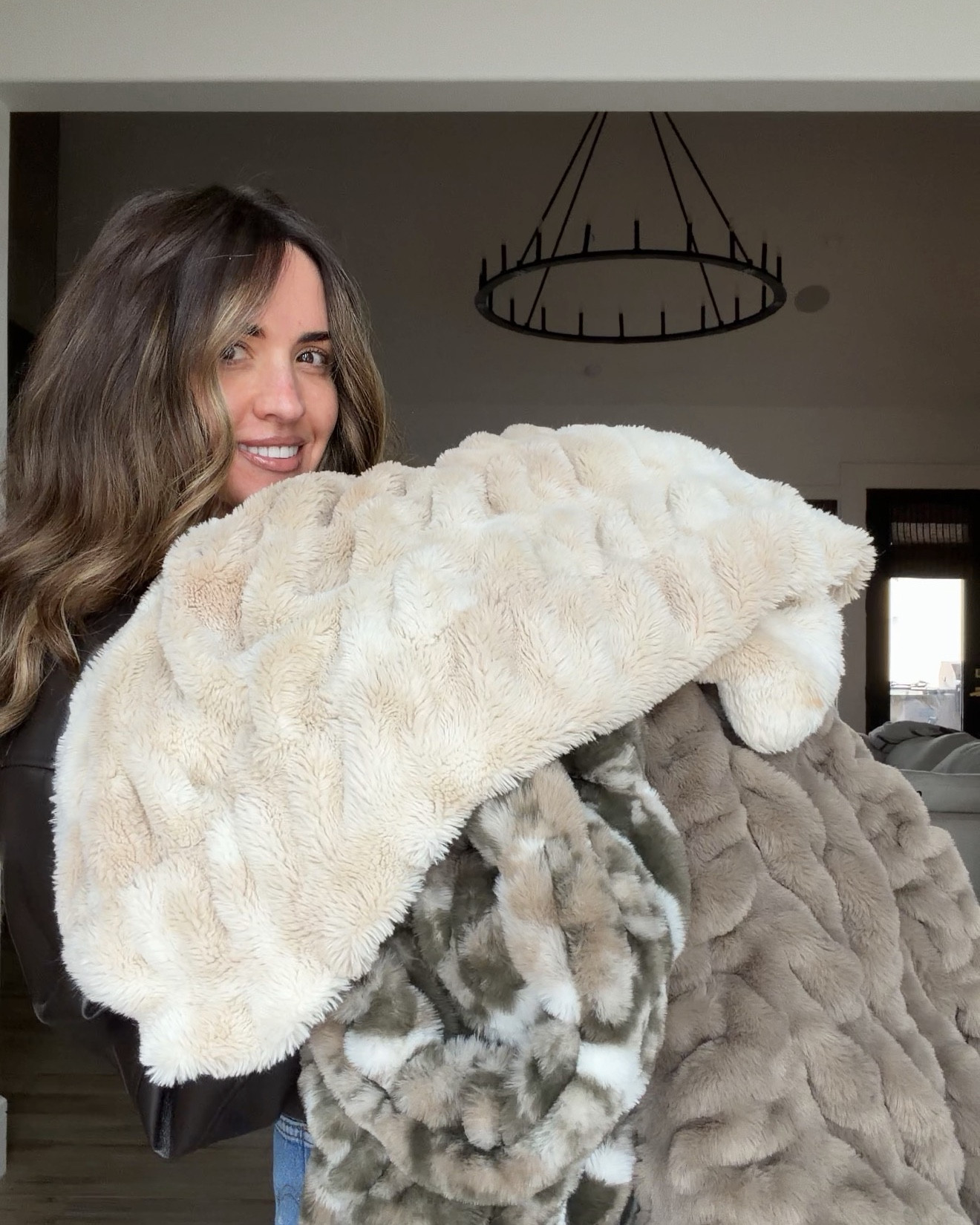 Code magen45 on @lolablankets - we have antique ivory, desert dune and camo 