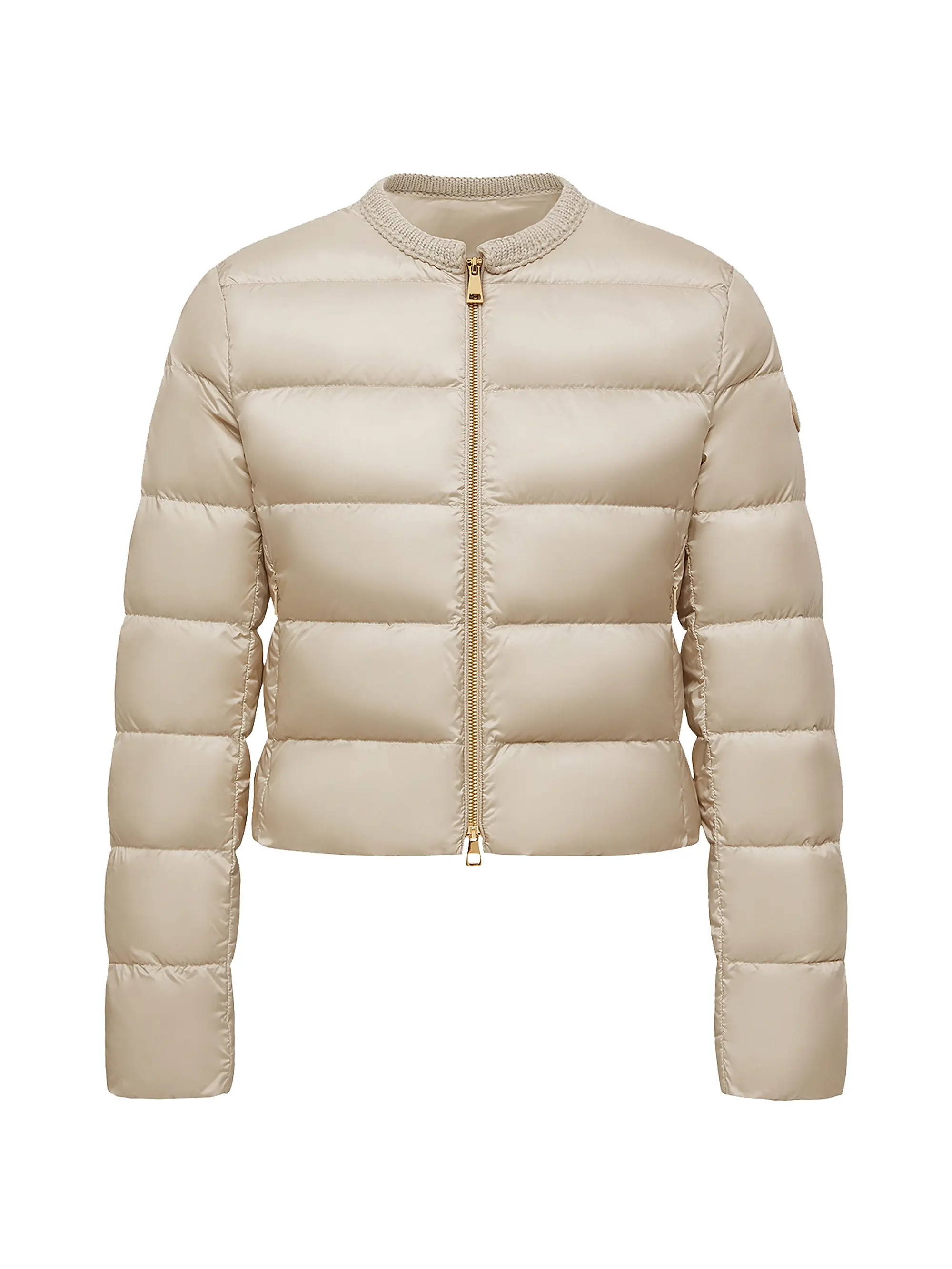 Moncler Mauvezin Puffer Jacket with Wool Trim | Saks Fifth Avenue | Saks Fifth Avenue