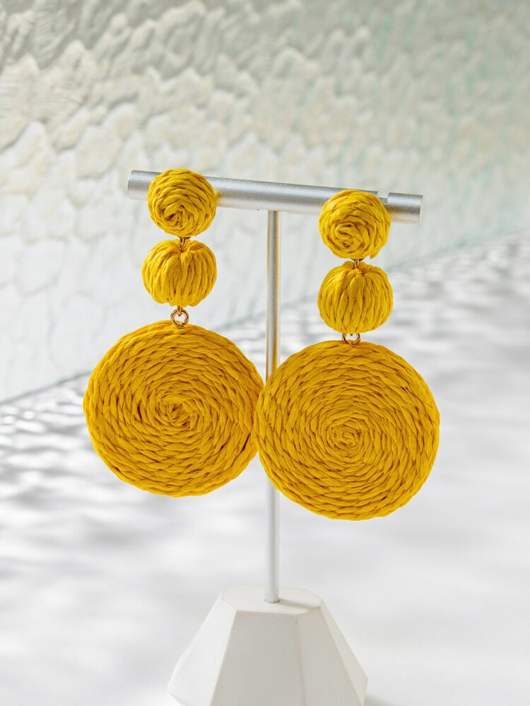 Round Drop Earrings | SHEIN