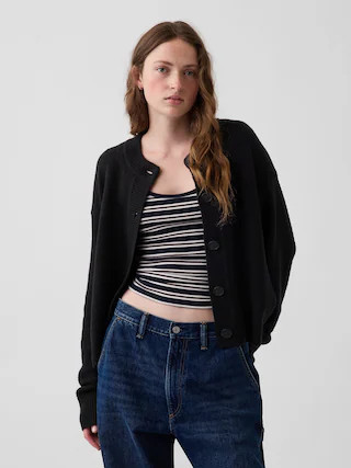 CashSoft Oversized Chunky Cardigan | Gap (US)