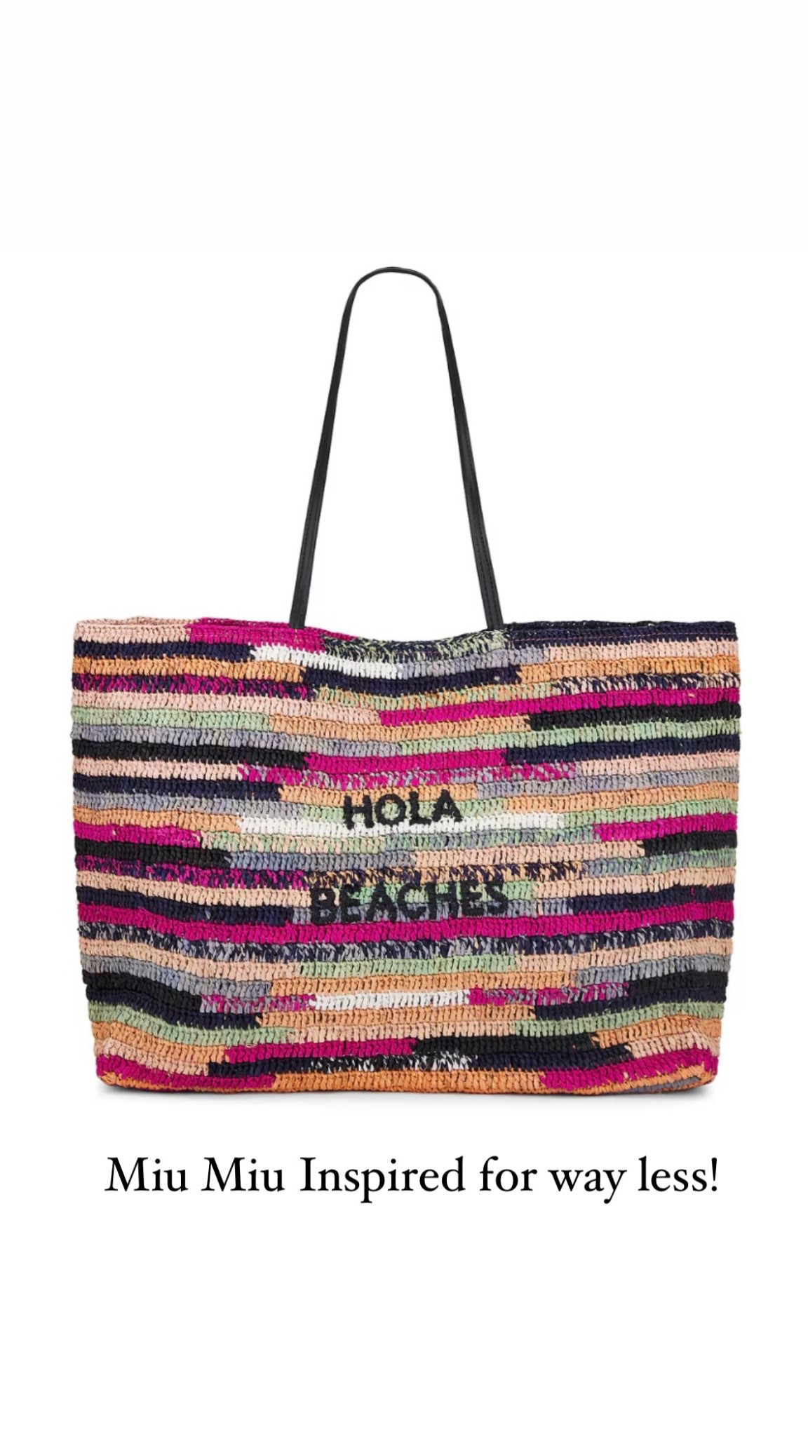 inspired tote for 1/3 the price — daily edit cover from Found by Em