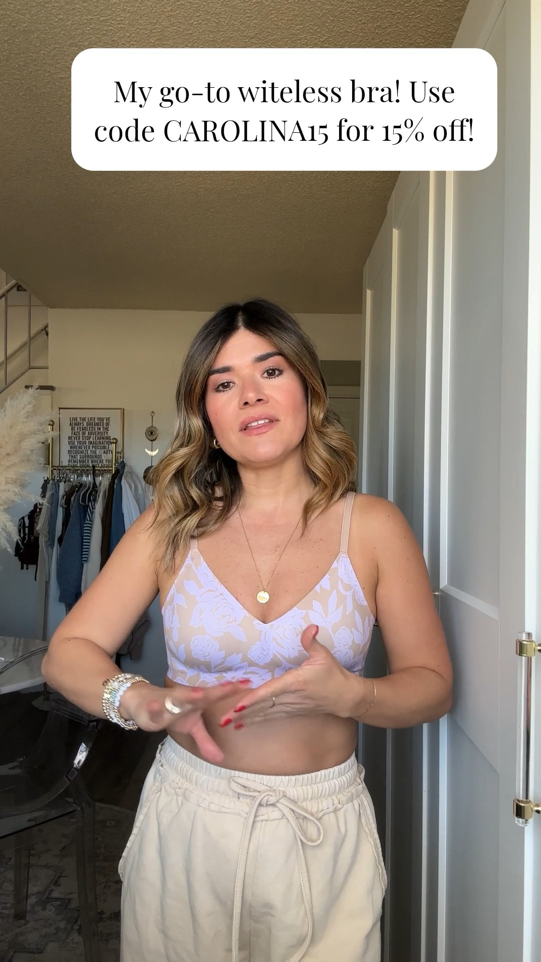 EBY’s bras are truly the best! 
Use my code CAROLINA15 for 15% off! 
They run tts, order your regular size. 

#LTKootd #LTKselfcare #LTKmomlife