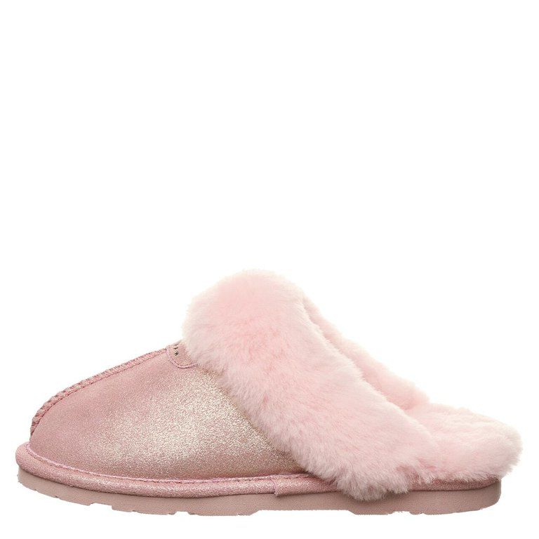 Bearpaw Women's Pink Glitter Loki Exotic Slippers, Size 8 | Walmart (US)