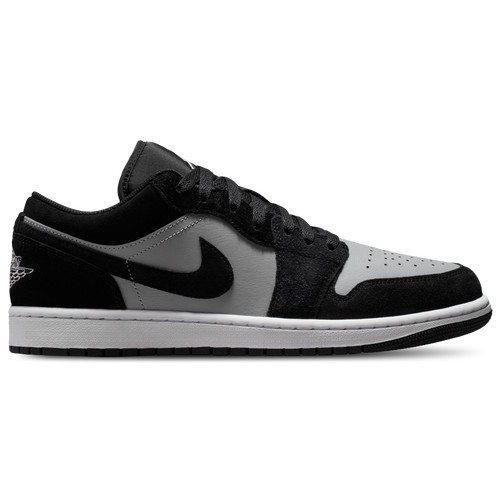 Jordan Mens AJ 1 Low - Shoes Black/Lt Smoke Gray/White Size 11.5 | Foot Locker (US)