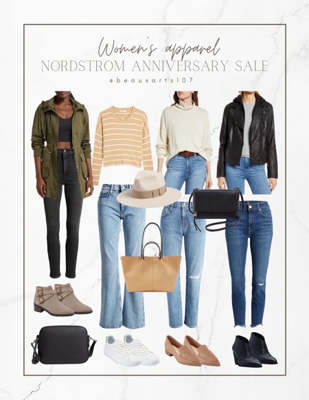 Shop Nordstrom women’s apparel and accessories Anniversary sales favorite!

Jackets, moto jacket, leather jacket, hat, crossbody, tote bag, handbags, booties, shoes, flats, sneakers 

#LTKstyletip #LTKFind #LTKxNSale #LTKsalealert