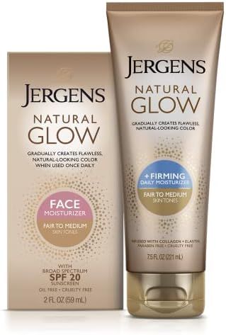 Jergens Natural Glow Face Fair to Medium with Jergens Natural Glow Firming Fair to Medium | Amazon (US)