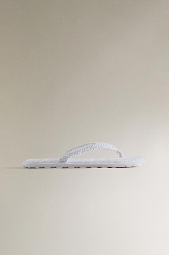 TERRY BATHROOM SANDALS | Zara UK