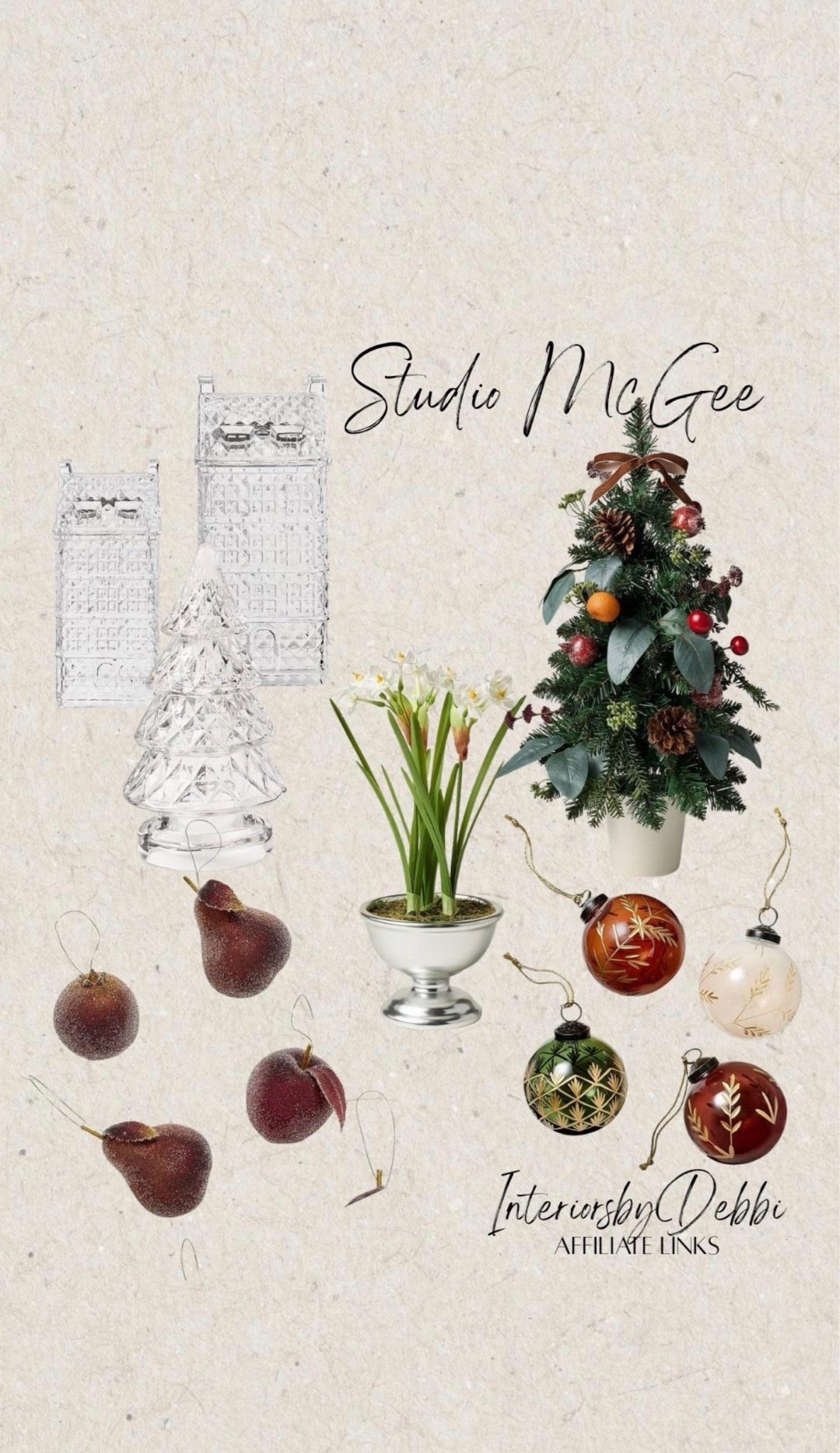 Studio McGee Finds
Glass decor, ornaments, faux tree, transitional home, modern decor, amazon find, amazon home, target home decor, mcgee and co, studio mcgee, amazon must have, pottery. barn, Walmart finds, affordable decor, home styling, budget friendly, accessories, neutral decor, home finds, buy new arrival, coming soon, sale alert, high end look for less, Amazon favorites, Target finds, cozy, modern, earthy, transitional, luxe, romantic, home decor, budget friendly decor, moody vibes #studiomcgee

#LTKSeasonal #LTKHome

Comment SHOP below to receive a DM with the link to this post on my LTK ⬇ https://liketk.it/6p2S6