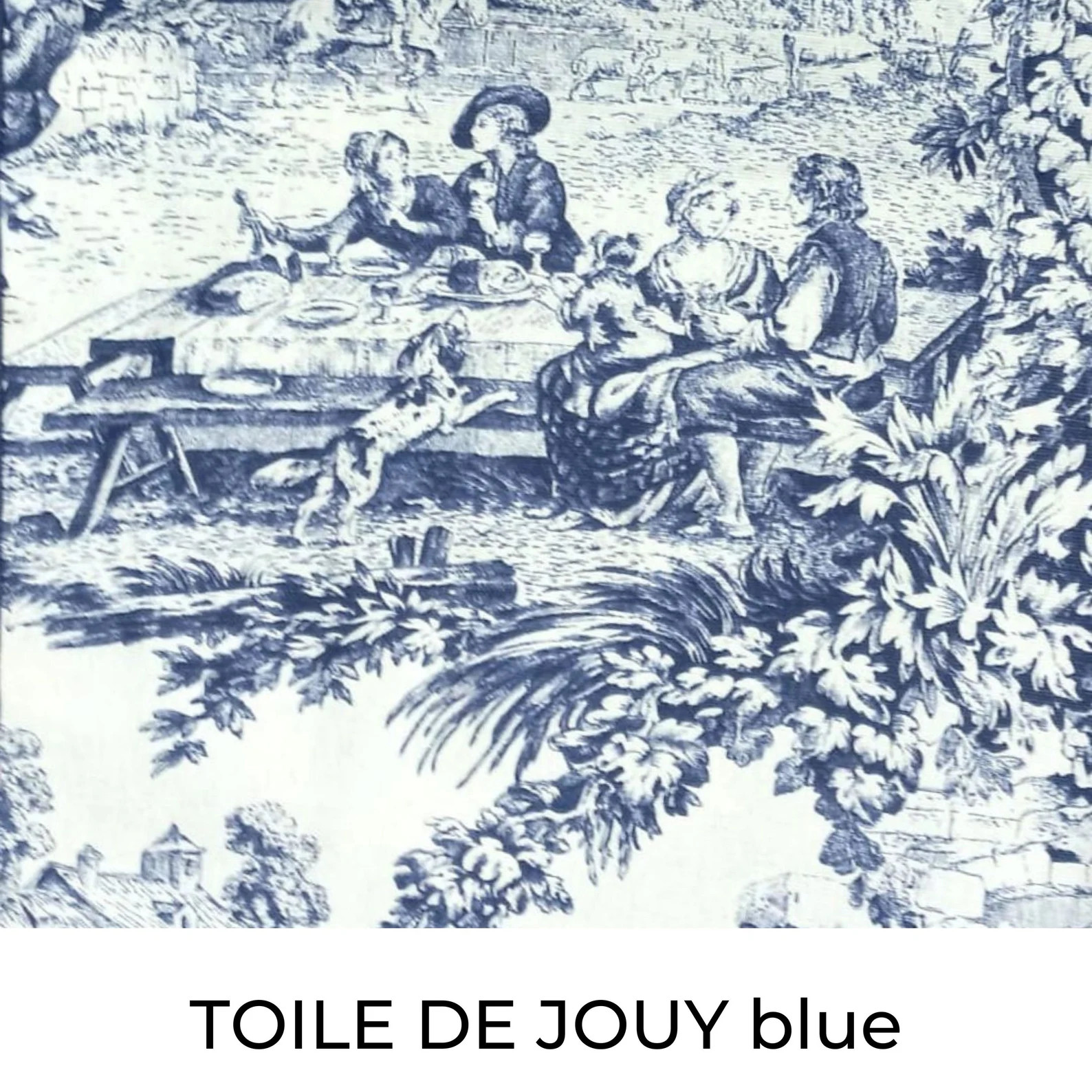 Toile De Jouy Tablecloth. 100% Strong Cotton. Toile De Jouy Colored. Round, Oval, Square, Rectang... | Etsy (US)