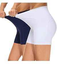THE GYM PEOPLE Womens High Waisted Running Shorts Quick Dry Athletic Workout Shorts with Mesh Lin... | Amazon (US)